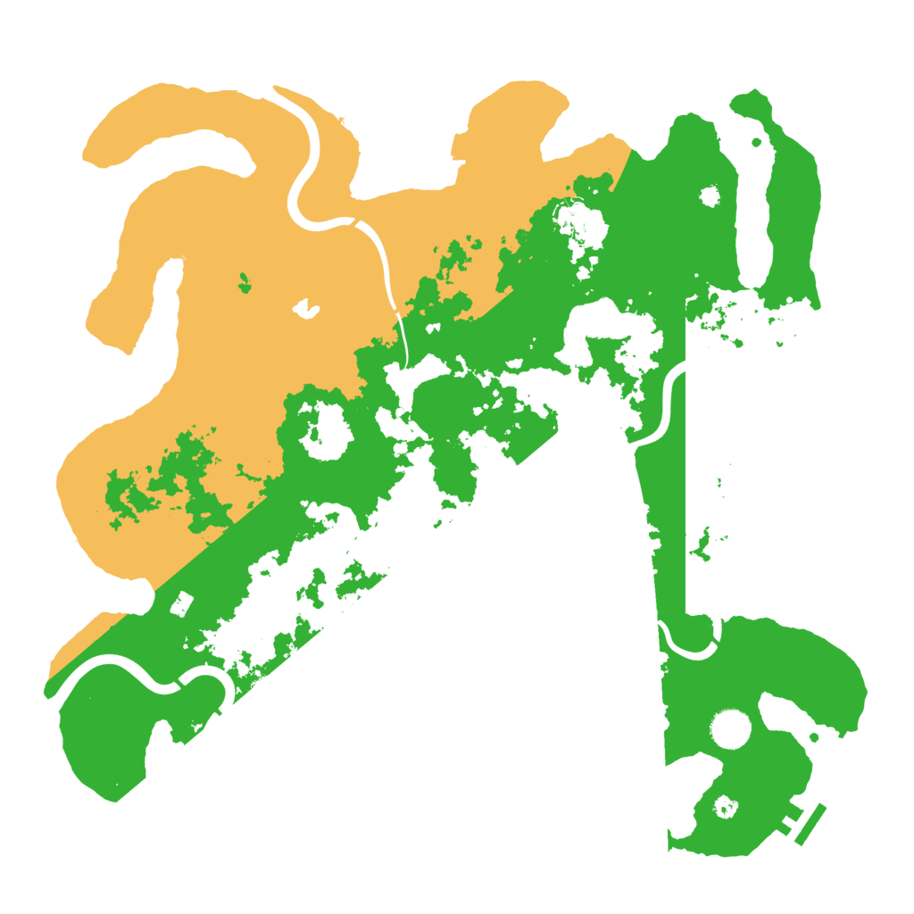 Biome Rust Map: Procedural Map, Size: 4000, Seed: 16603781