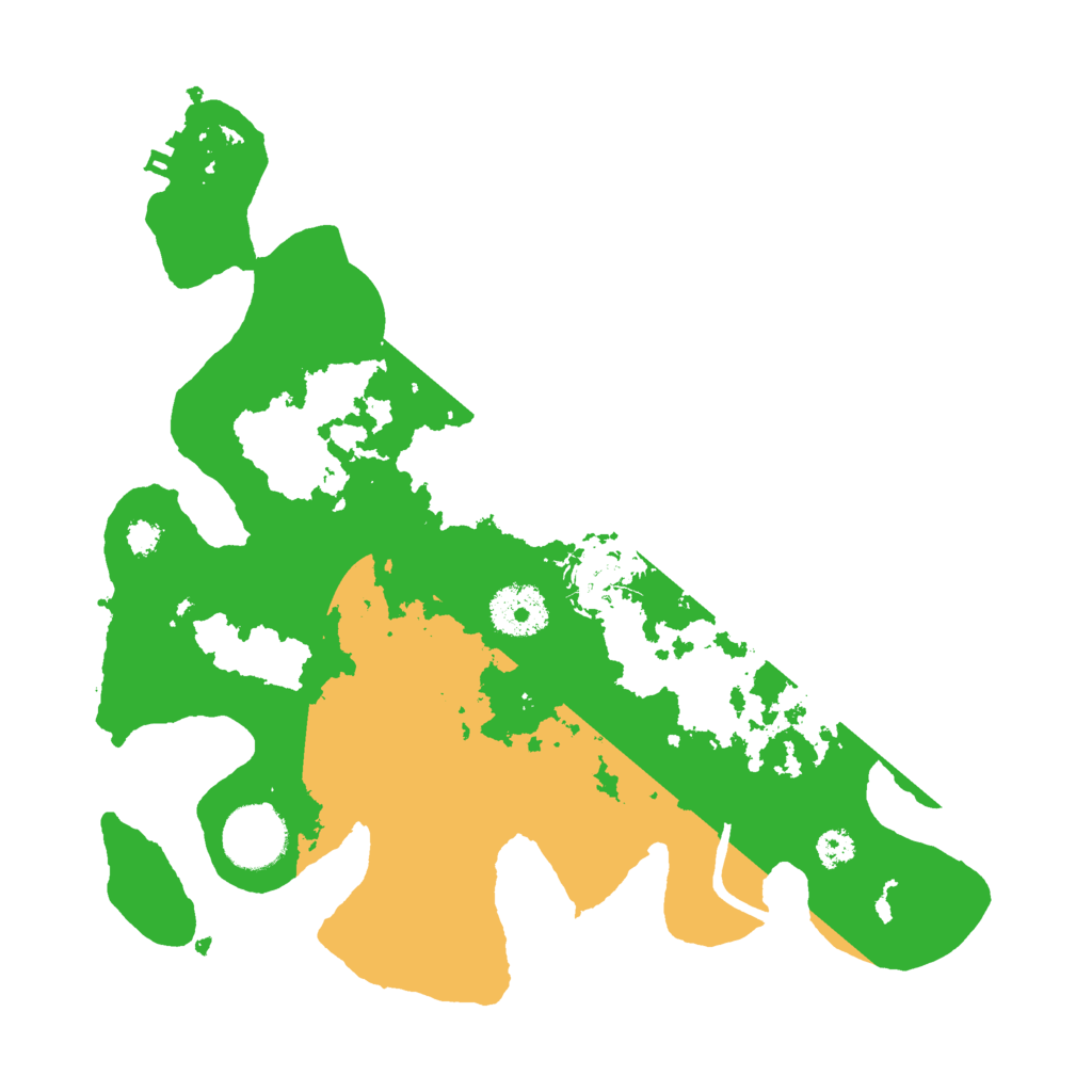 Biome Rust Map: Procedural Map, Size: 3000, Seed: 18821