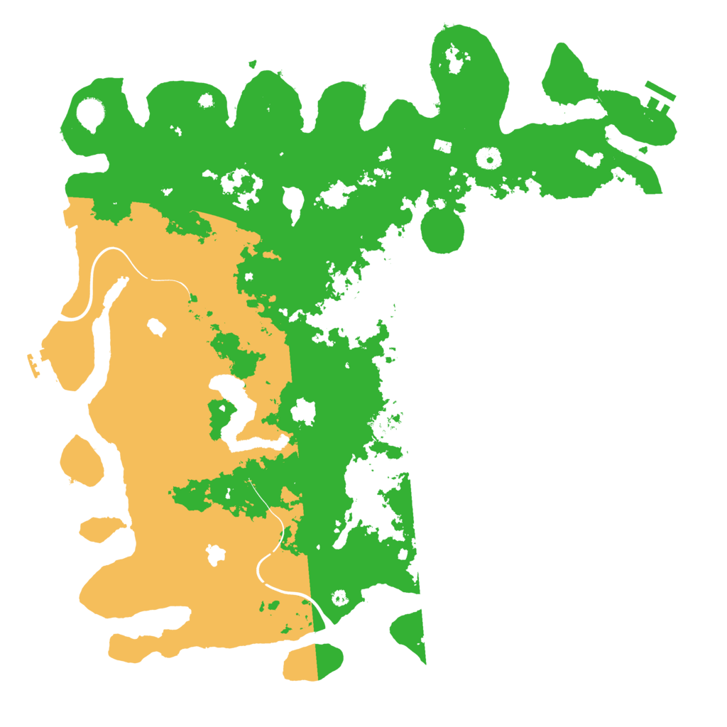 Biome Rust Map: Procedural Map, Size: 4500, Seed: 211814094