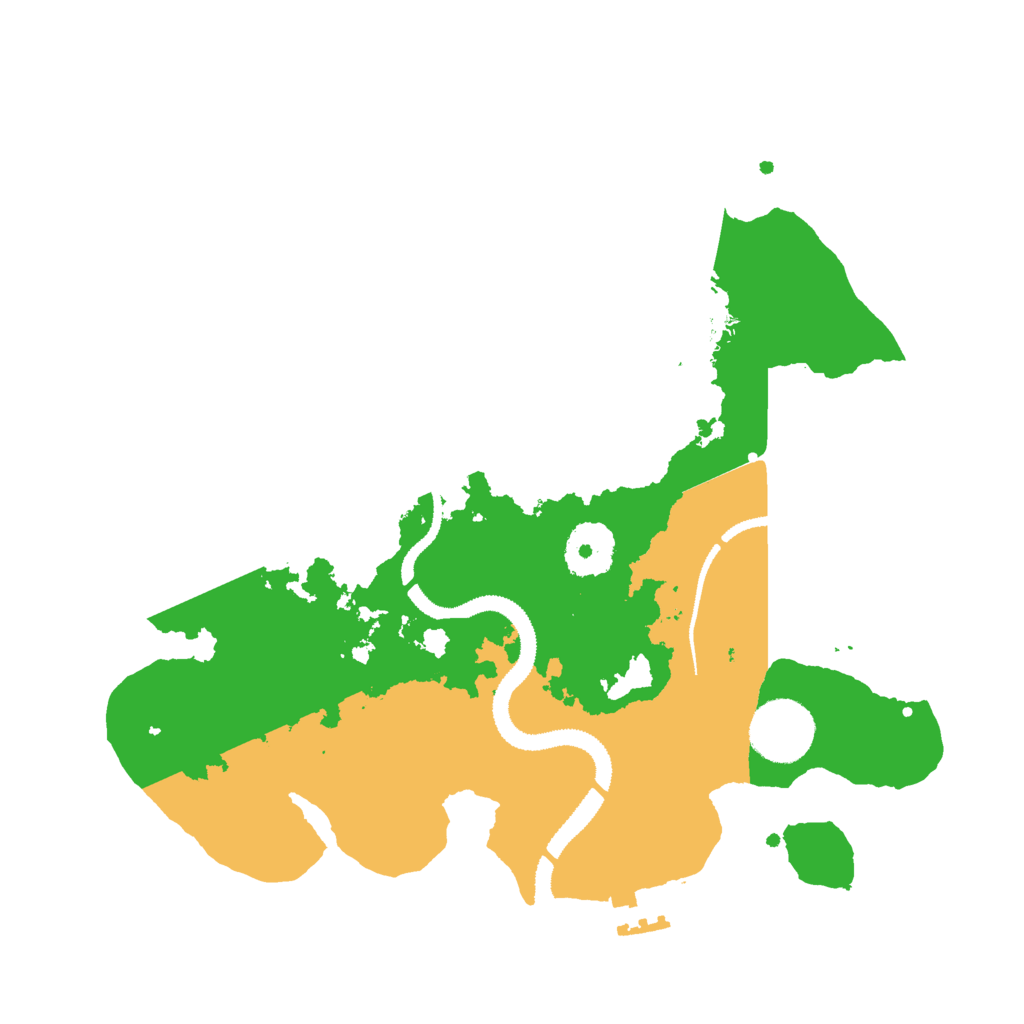 Biome Rust Map: Procedural Map, Size: 2950, Seed: 1679