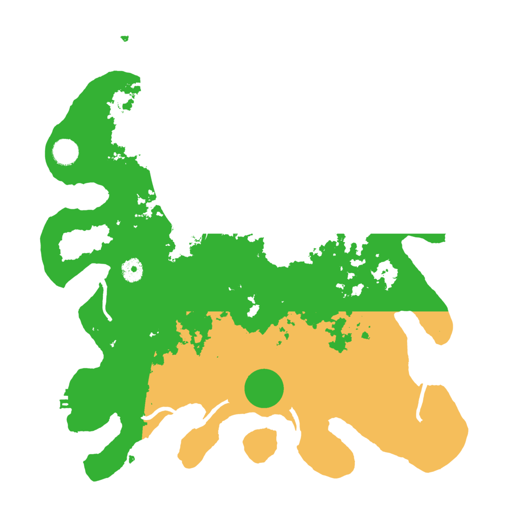 Biome Rust Map: Procedural Map, Size: 3500, Seed: 1278636170