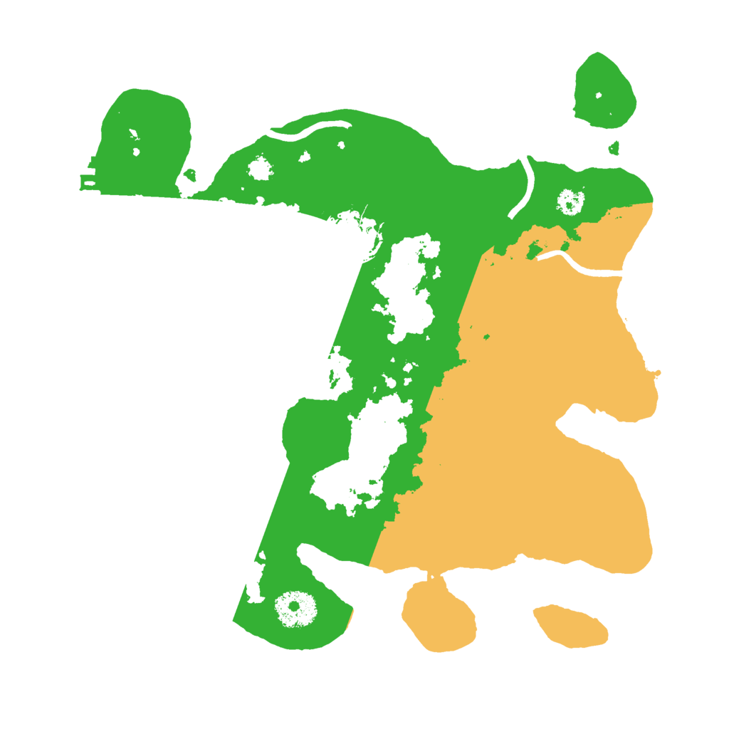 Biome Rust Map: Procedural Map, Size: 2800, Seed: 5766