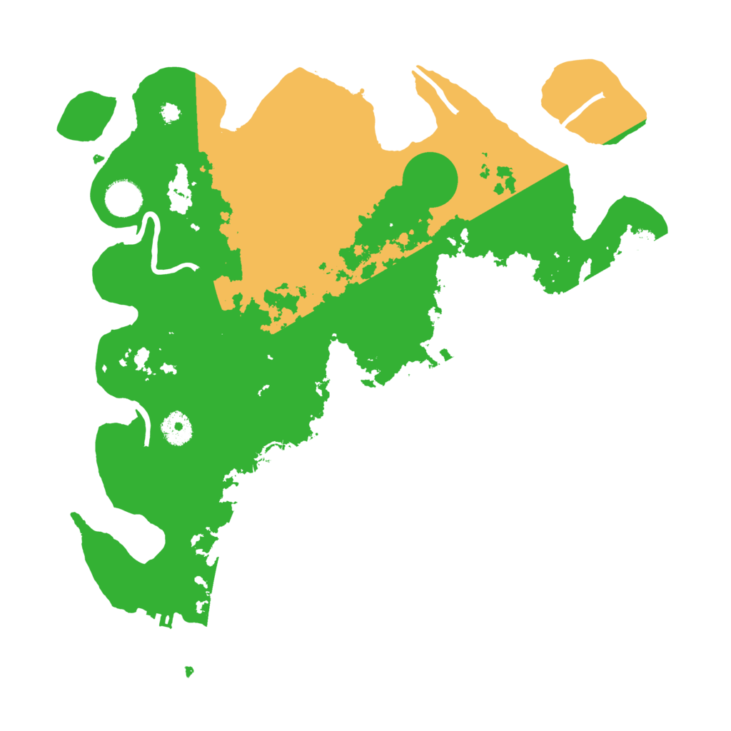 Biome Rust Map: Procedural Map, Size: 3500, Seed: 1220746367