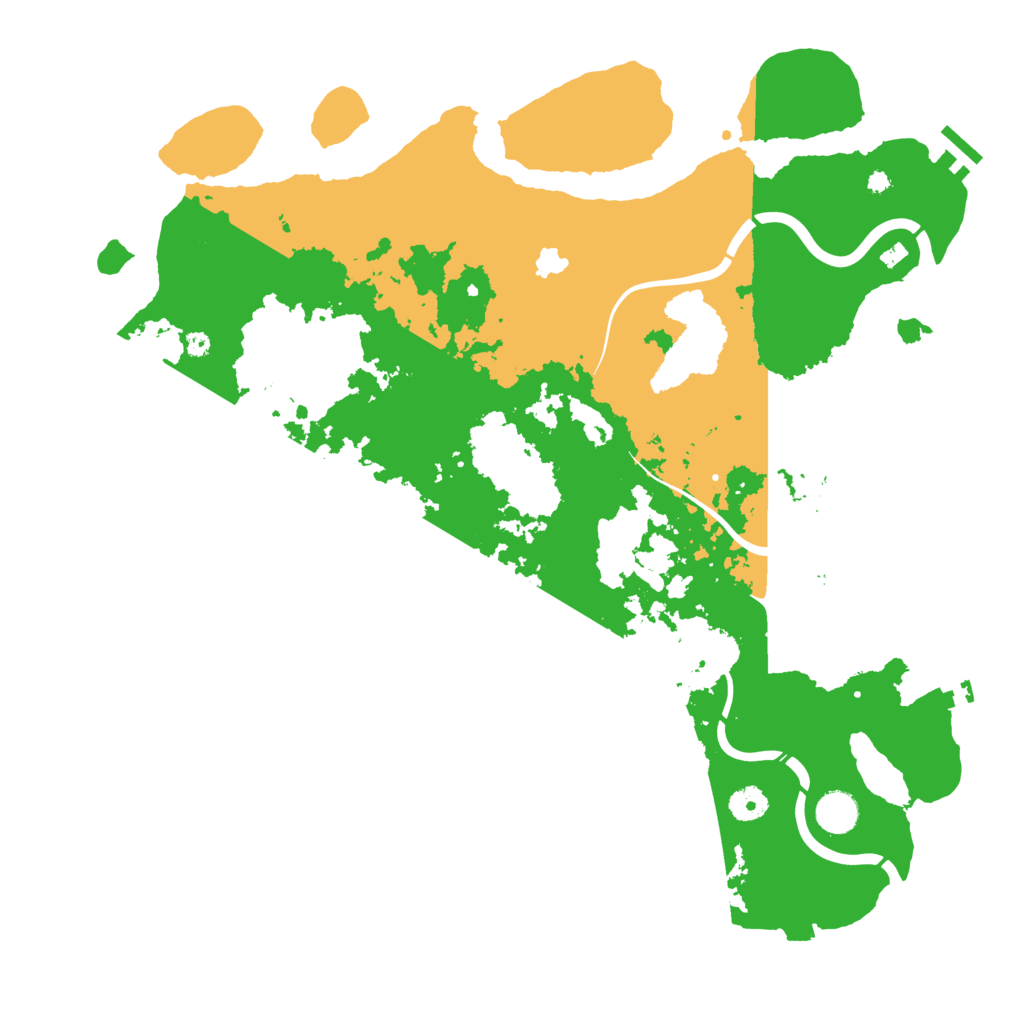 Biome Rust Map: Procedural Map, Size: 4250, Seed: 1008082943