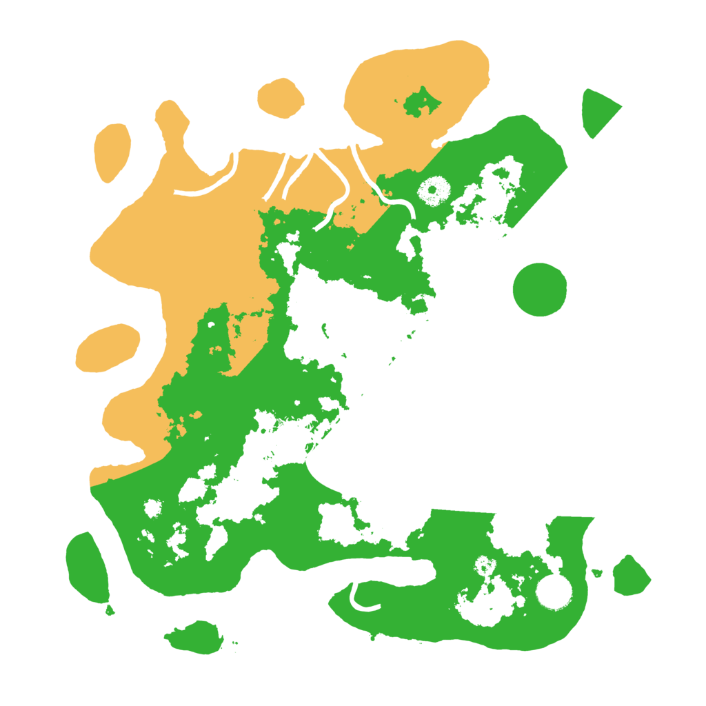 Biome Rust Map: Procedural Map, Size: 3500, Seed: 1456902415