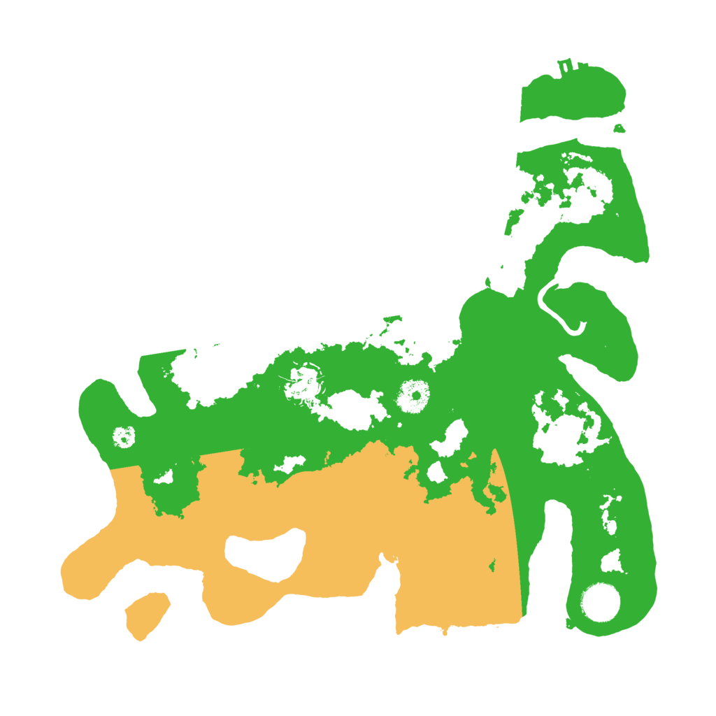 Biome Rust Map: Procedural Map, Size: 3250, Seed: 32045