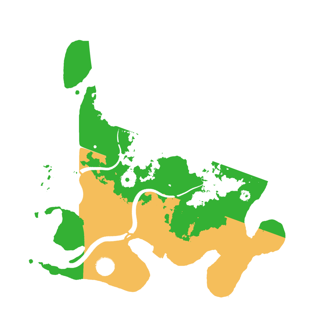 Biome Rust Map: Procedural Map, Size: 3000, Seed: 17150