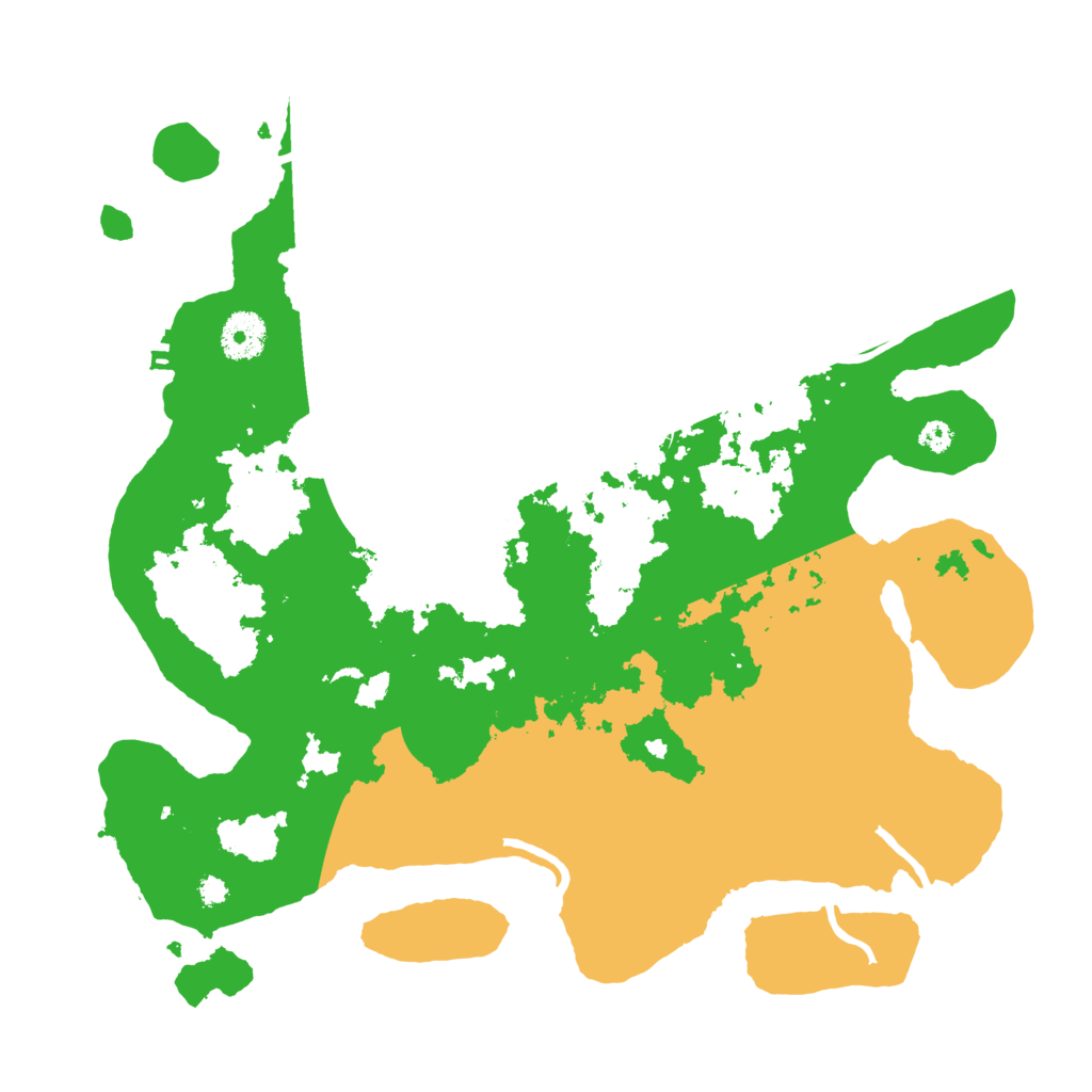 Biome Rust Map: Procedural Map, Size: 3500, Seed: 1540678064