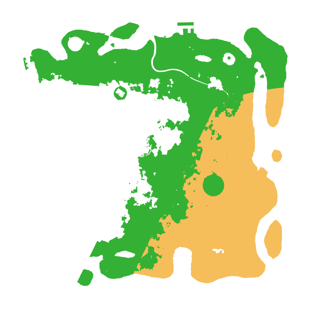 Biome Rust Map: Procedural Map, Size: 3850, Seed: 196512630
