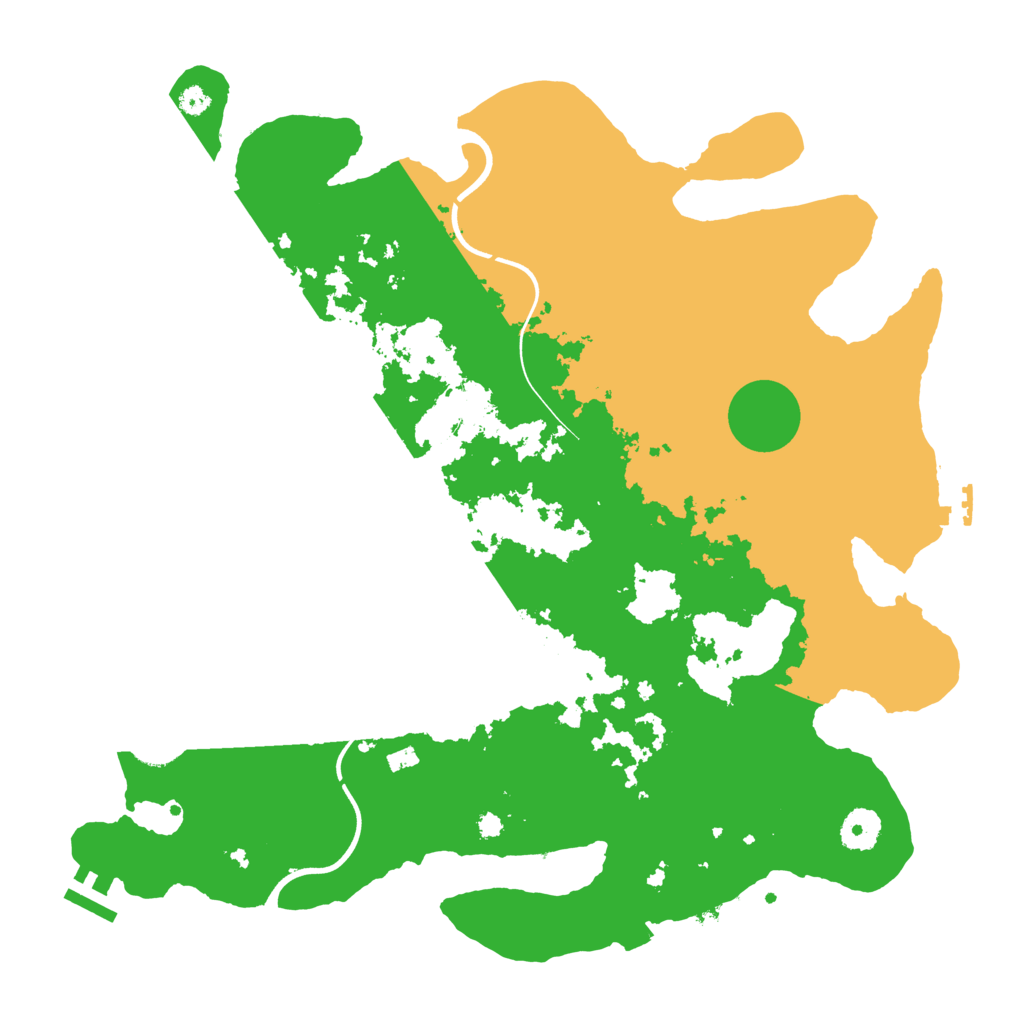 Biome Rust Map: Procedural Map, Size: 3750, Seed: 1733333875