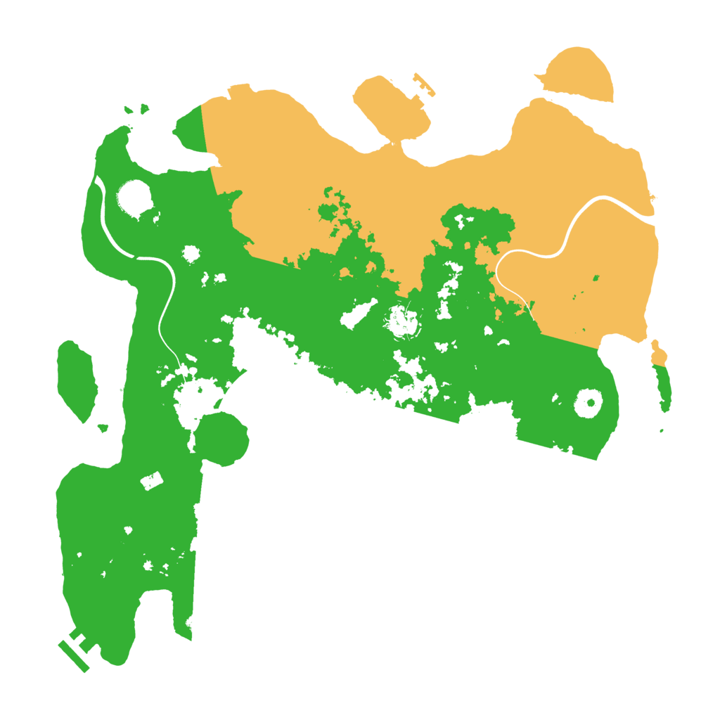 Biome Rust Map: Procedural Map, Size: 3750, Seed: 213483811