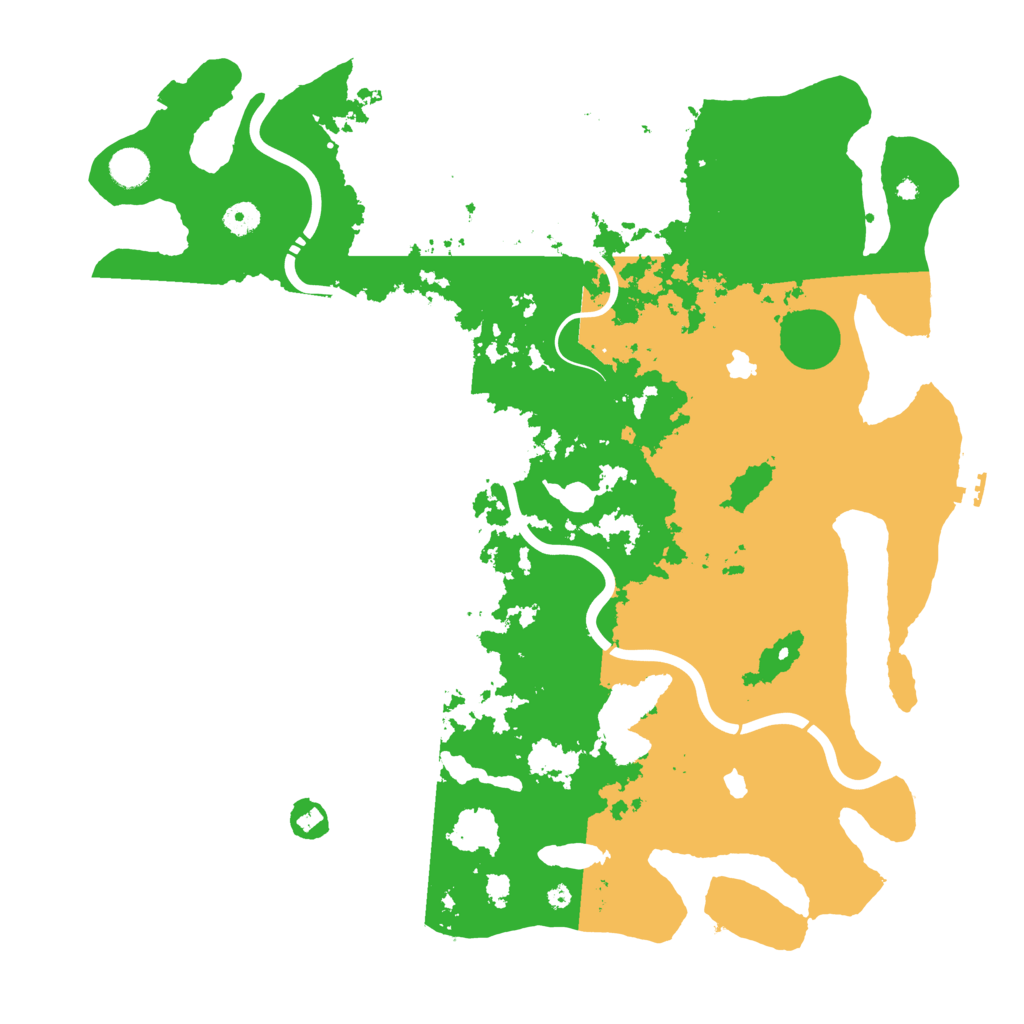 Biome Rust Map: Procedural Map, Size: 4500, Seed: 762341