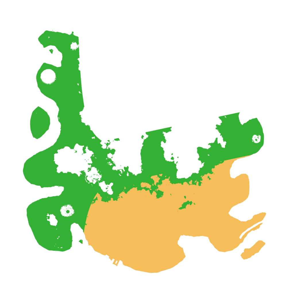 Biome Rust Map: Procedural Map, Size: 3500, Seed: 603663871