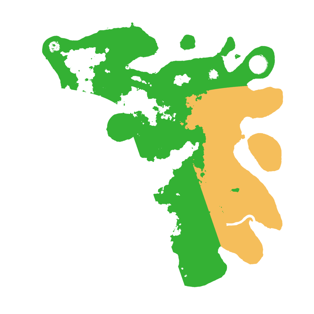 Biome Rust Map: Procedural Map, Size: 3000, Seed: 26481