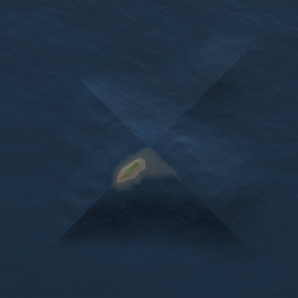 Rust Map: Procedural Map, Size: 1000, Seed: 1812914135, 1 Monuments