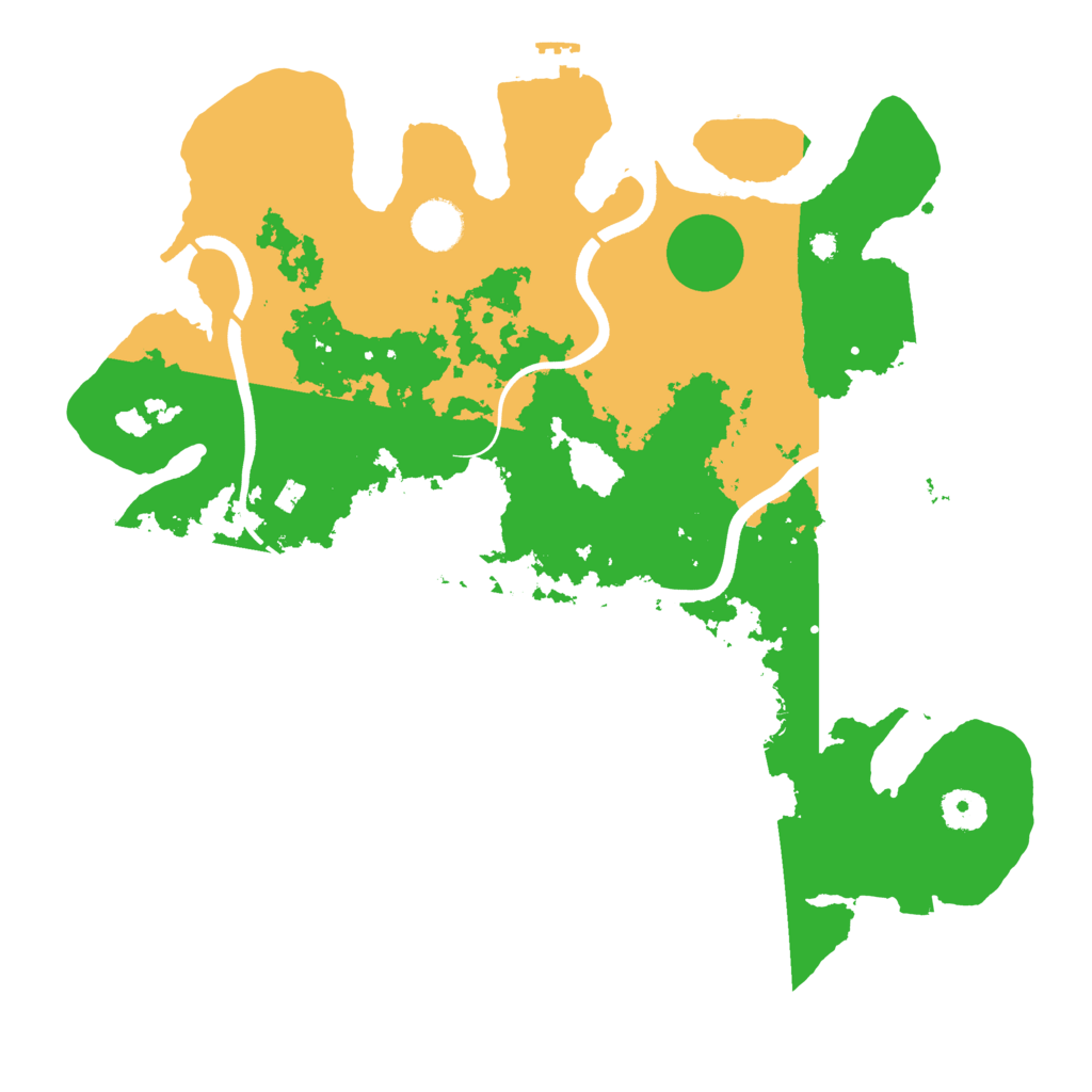 Biome Rust Map: Procedural Map, Size: 3750, Seed: 1580836510