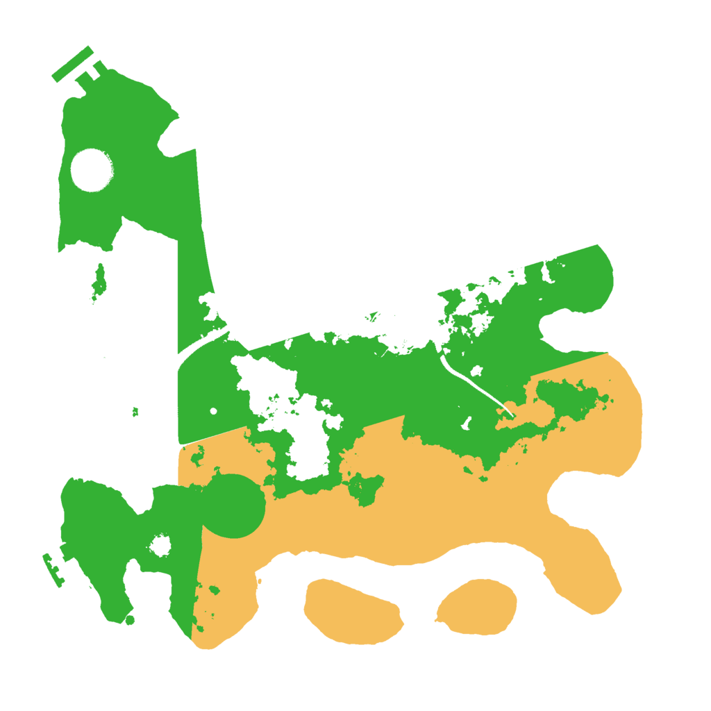 Biome Rust Map: Procedural Map, Size: 3000, Seed: 2127148079