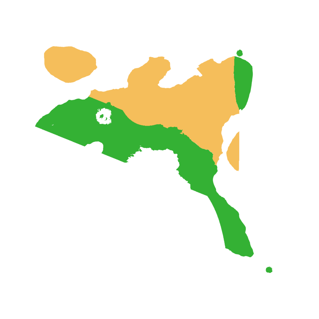 Biome Rust Map: Procedural Map, Size: 2000, Seed: 65445632