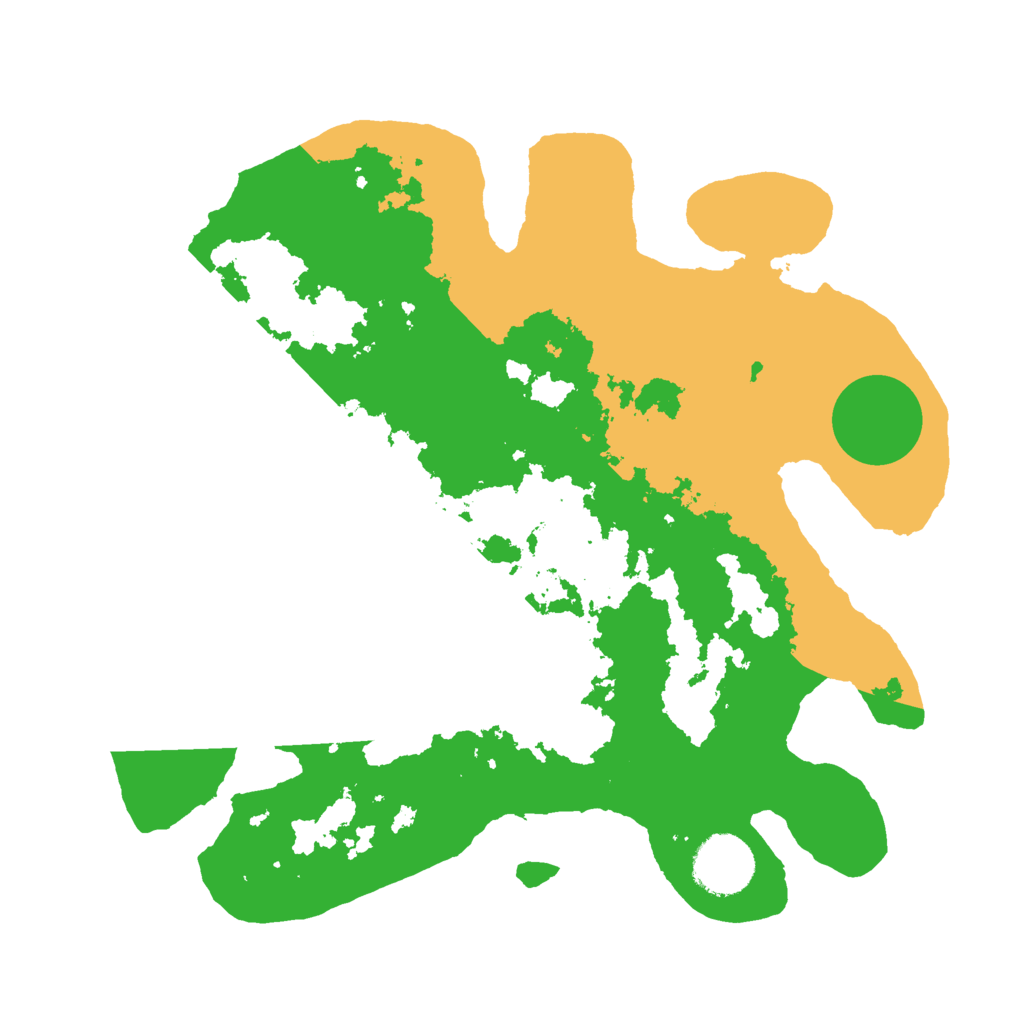 Biome Rust Map: Barren, Size: 3002, Seed: 34266151