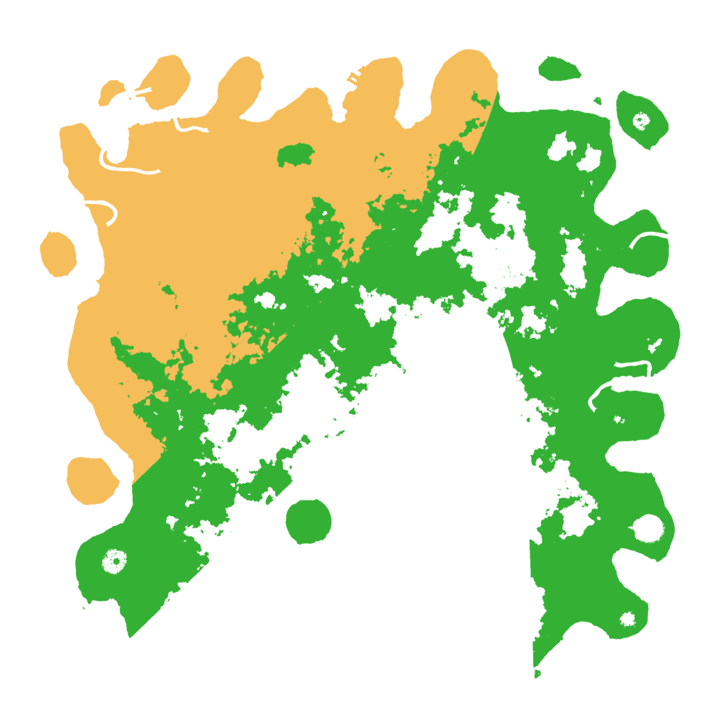 Biome Rust Map: Procedural Map, Size: 4500, Seed: 4212227