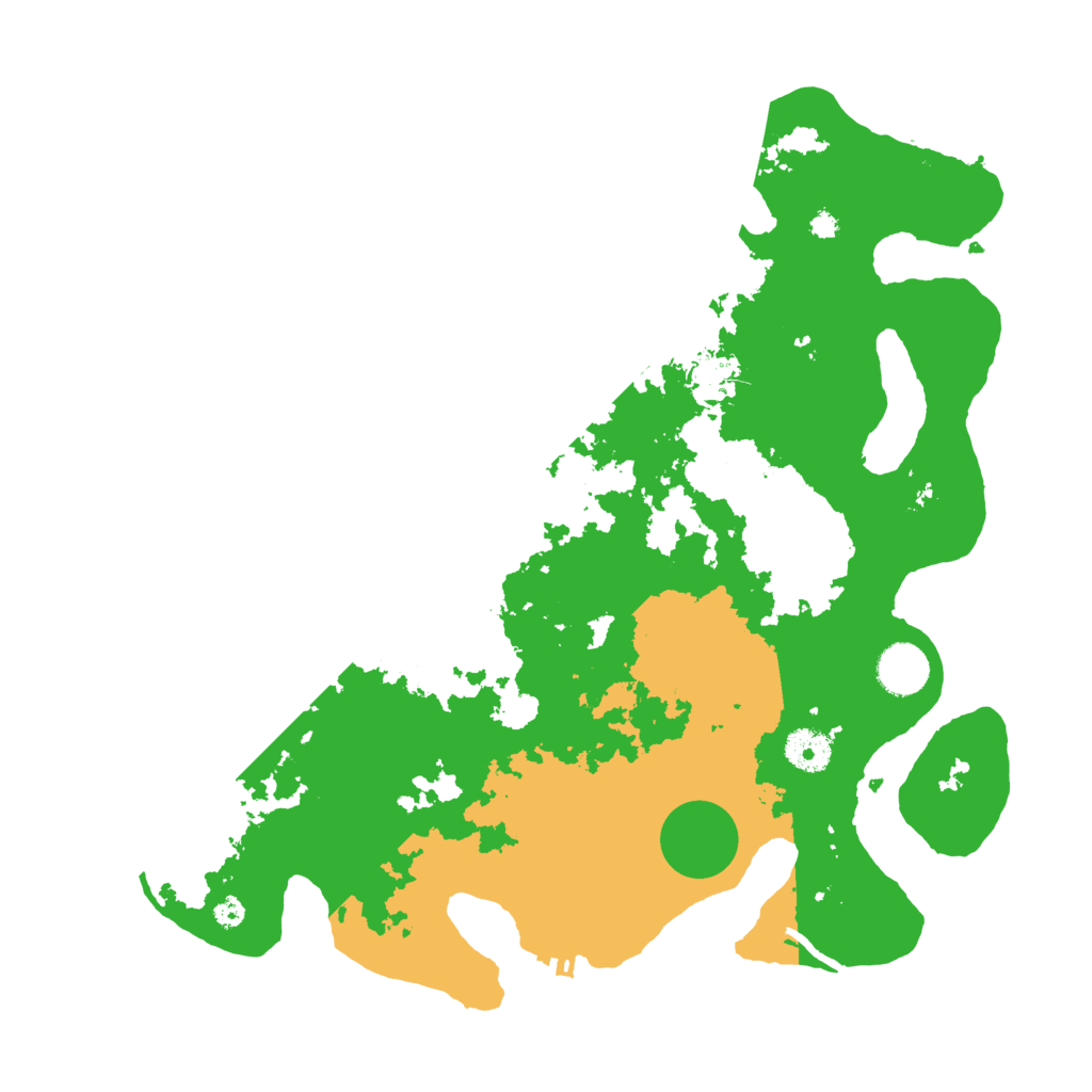 Biome Rust Map: Procedural Map, Size: 3700, Seed: 1249135290