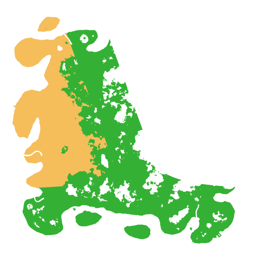 Biome Rust Map: Procedural Map, Size: 4600, Seed: 155040919