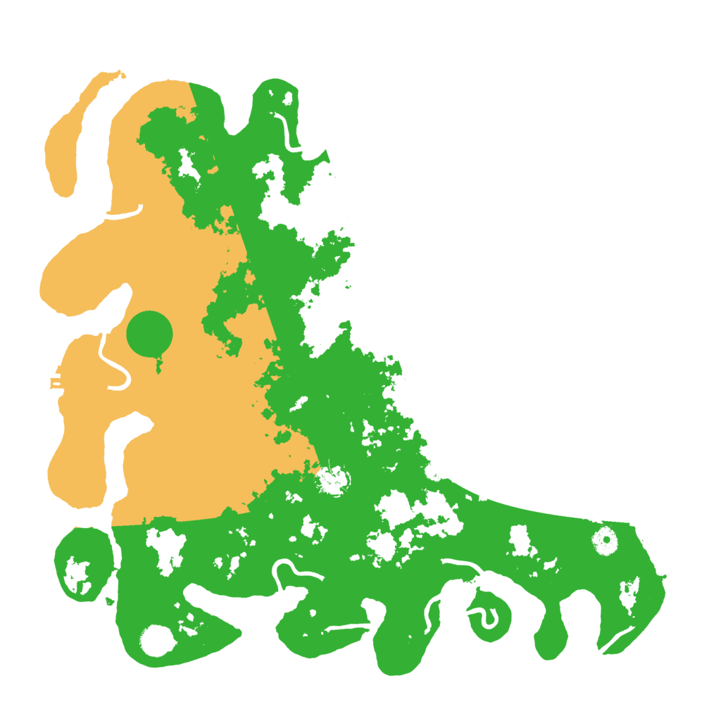 Biome Rust Map: Procedural Map, Size: 4100, Seed: 4100