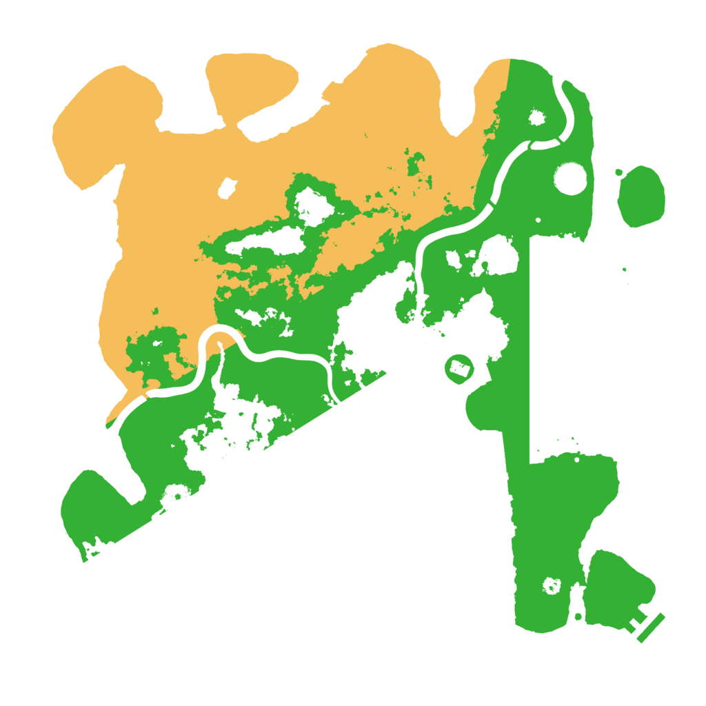 Biome Rust Map: Procedural Map, Size: 4000, Seed: 16291636