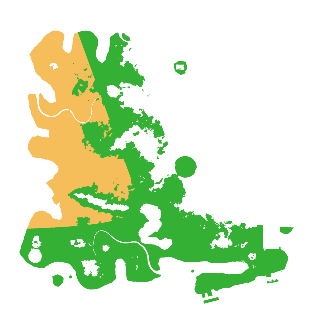 Biome Rust Map: Procedural Map, Size: 4096, Seed: 1549651168