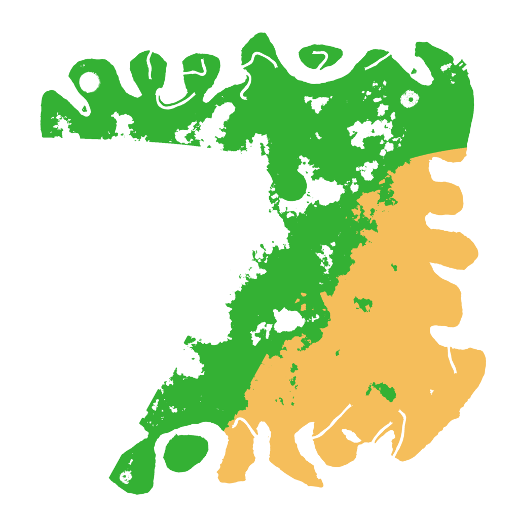 Biome Rust Map: Procedural Map, Size: 4500, Seed: 4563