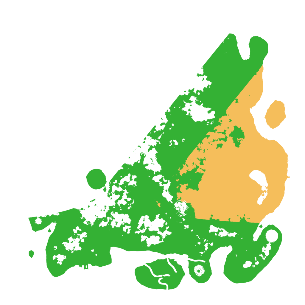 Biome Rust Map: Procedural Map, Size: 4300, Seed: 9432587