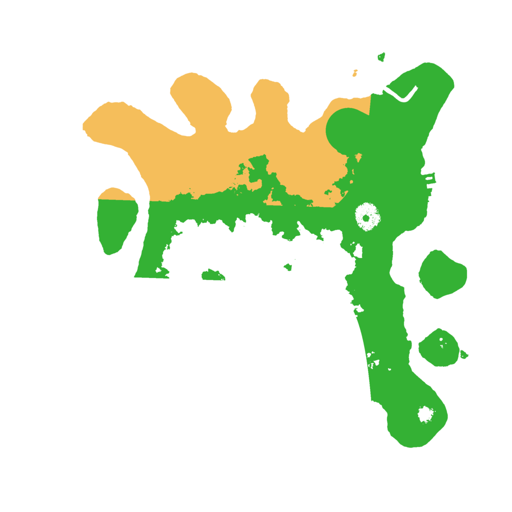 Biome Rust Map: Procedural Map, Size: 3000, Seed: 1970385