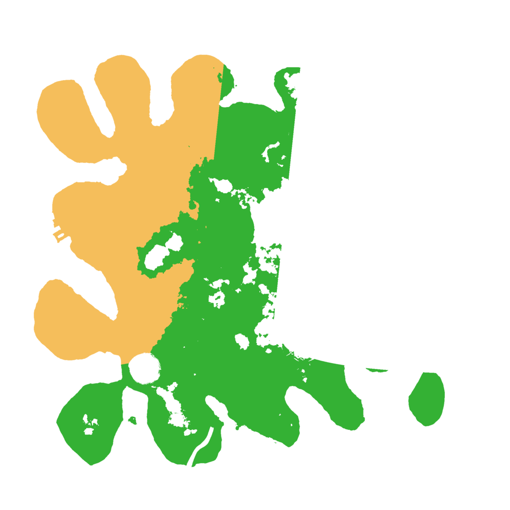 Biome Rust Map: Procedural Map, Size: 3000, Seed: 31577