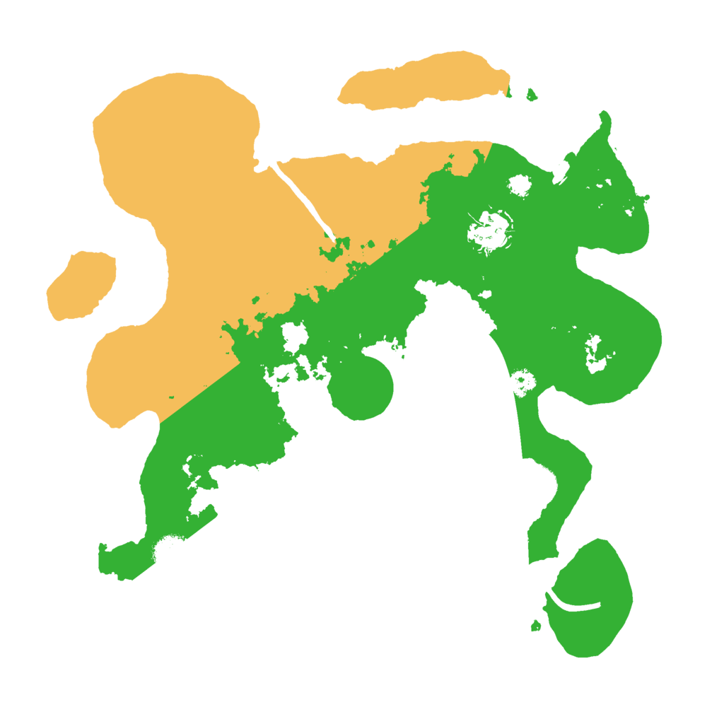 Biome Rust Map: Procedural Map, Size: 3000, Seed: 12020