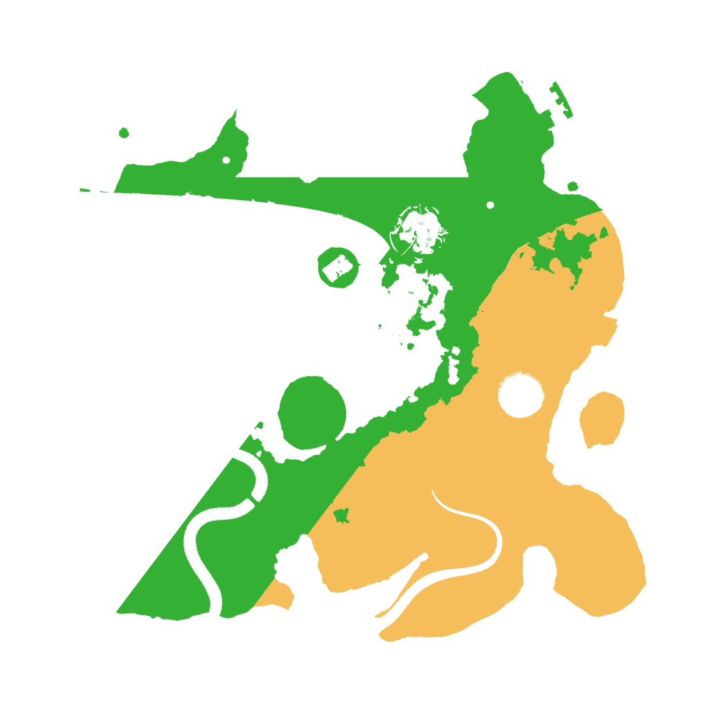 Biome Rust Map: Procedural Map, Size: 2800, Seed: 1447855351