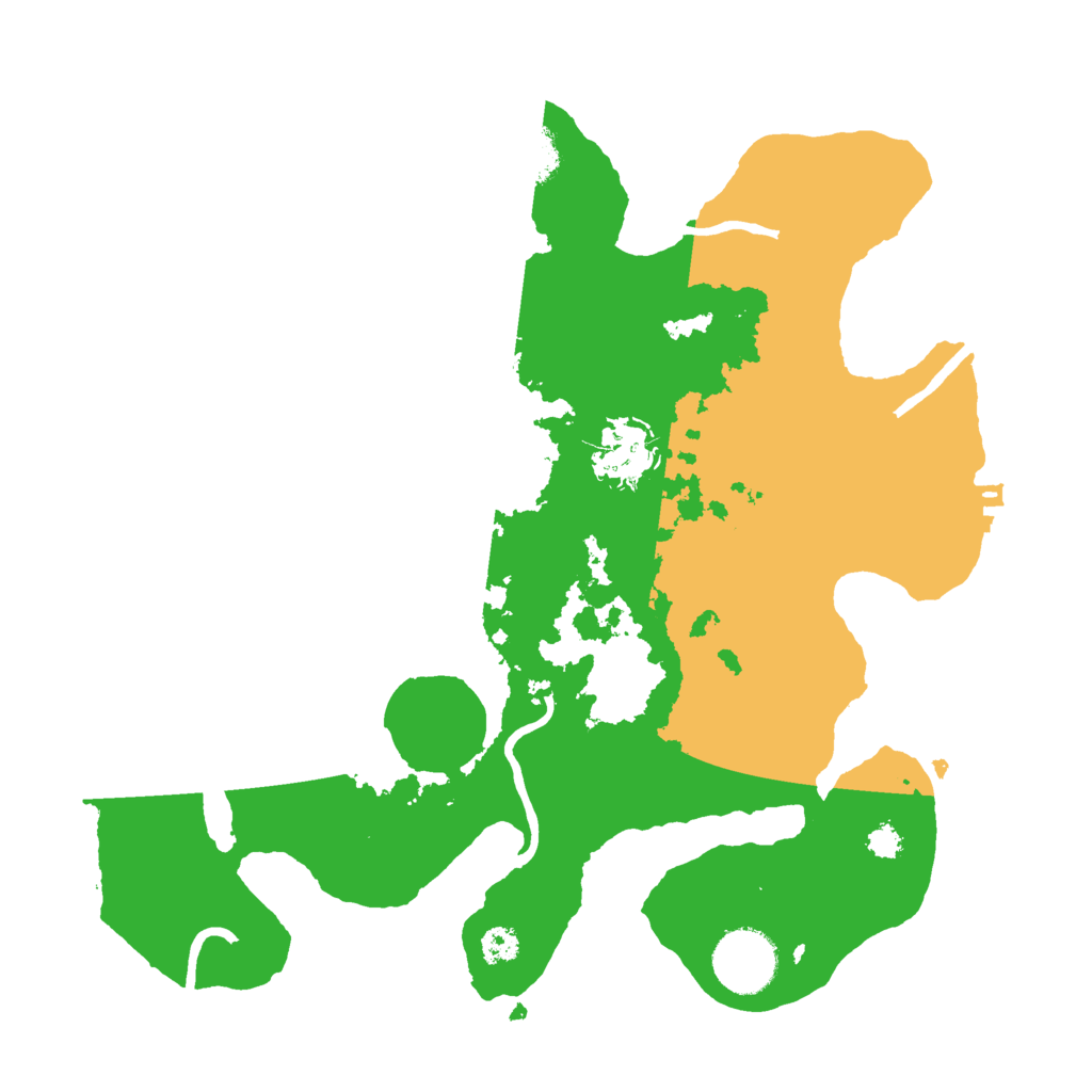 Biome Rust Map: Procedural Map, Size: 3000, Seed: 1932402834