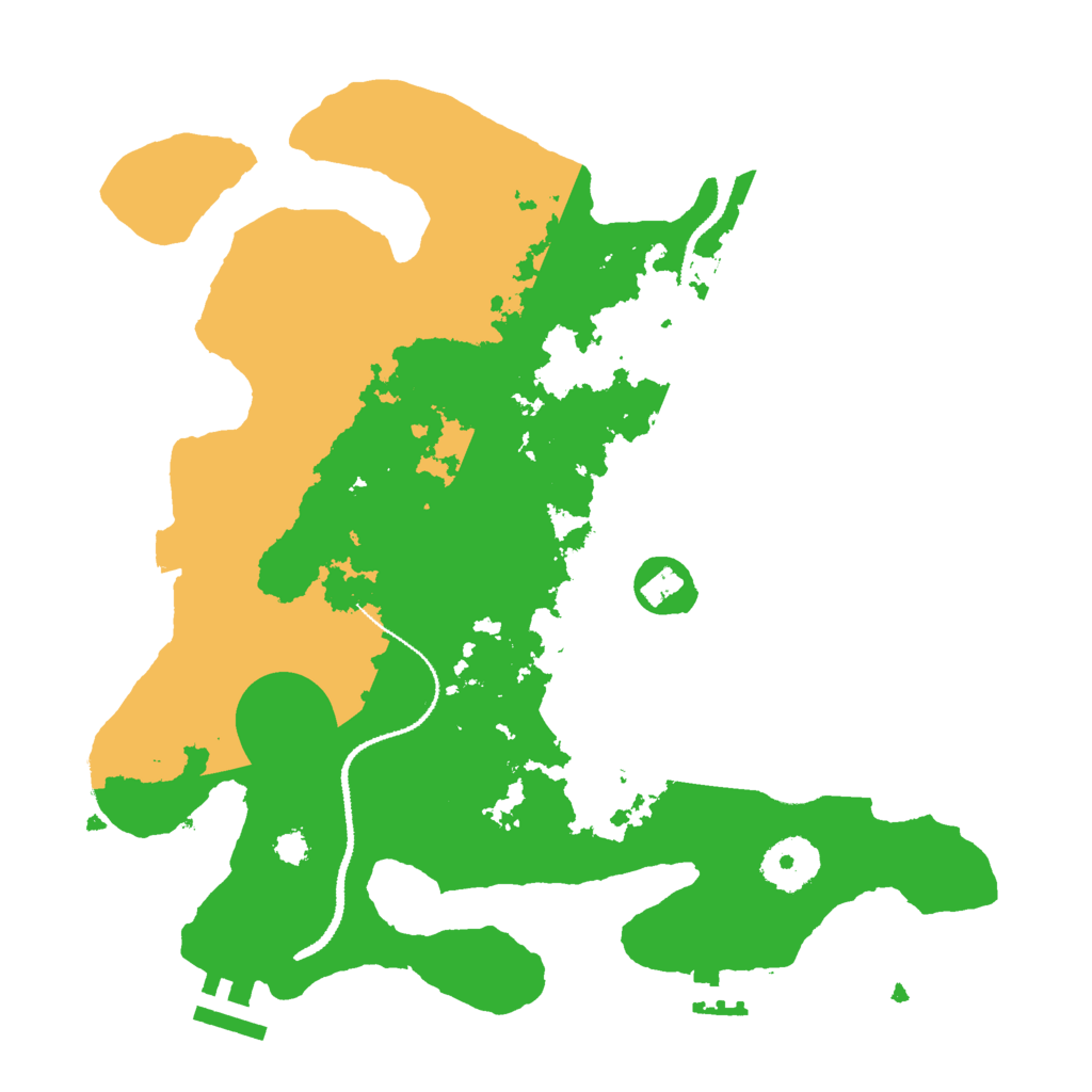 Biome Rust Map: Procedural Map, Size: 3000, Seed: 1785063