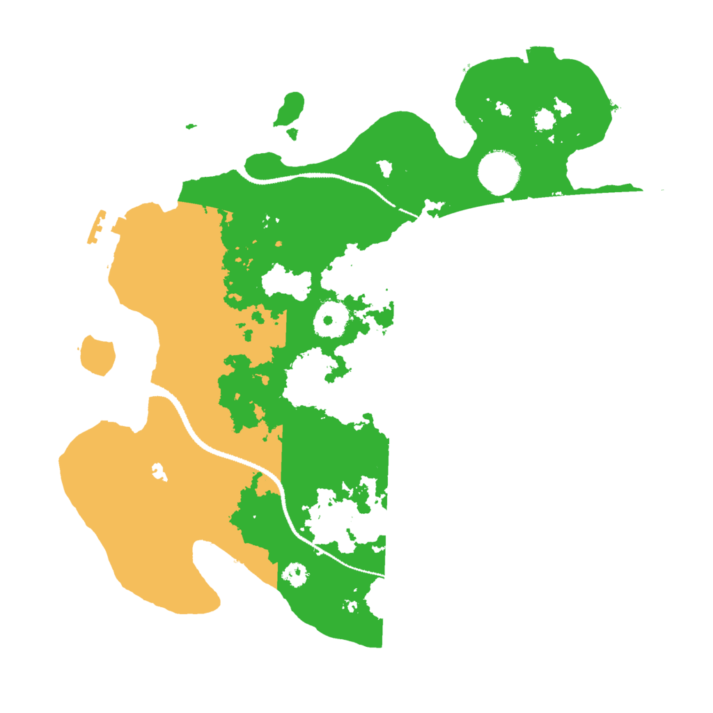 Biome Rust Map: Procedural Map, Size: 3000, Seed: 10139