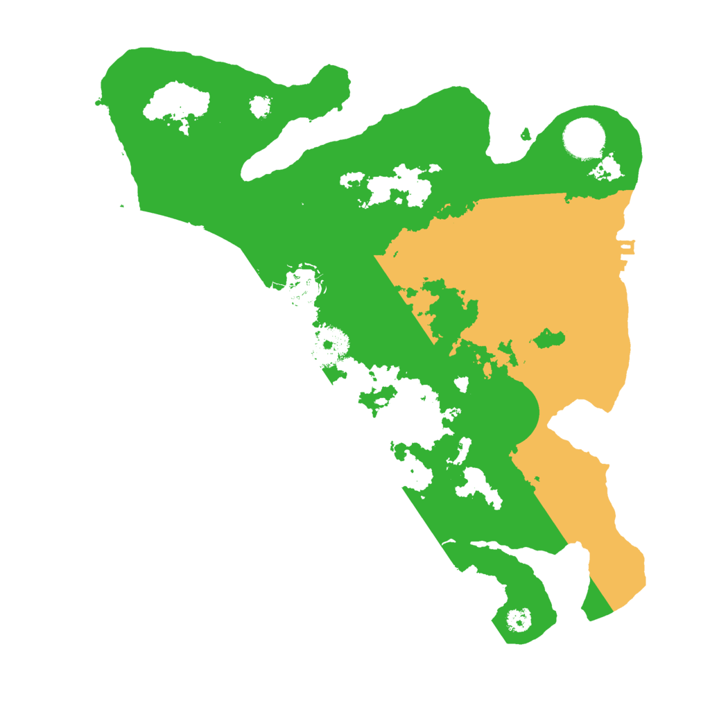 Biome Rust Map: Procedural Map, Size: 3000, Seed: 9819