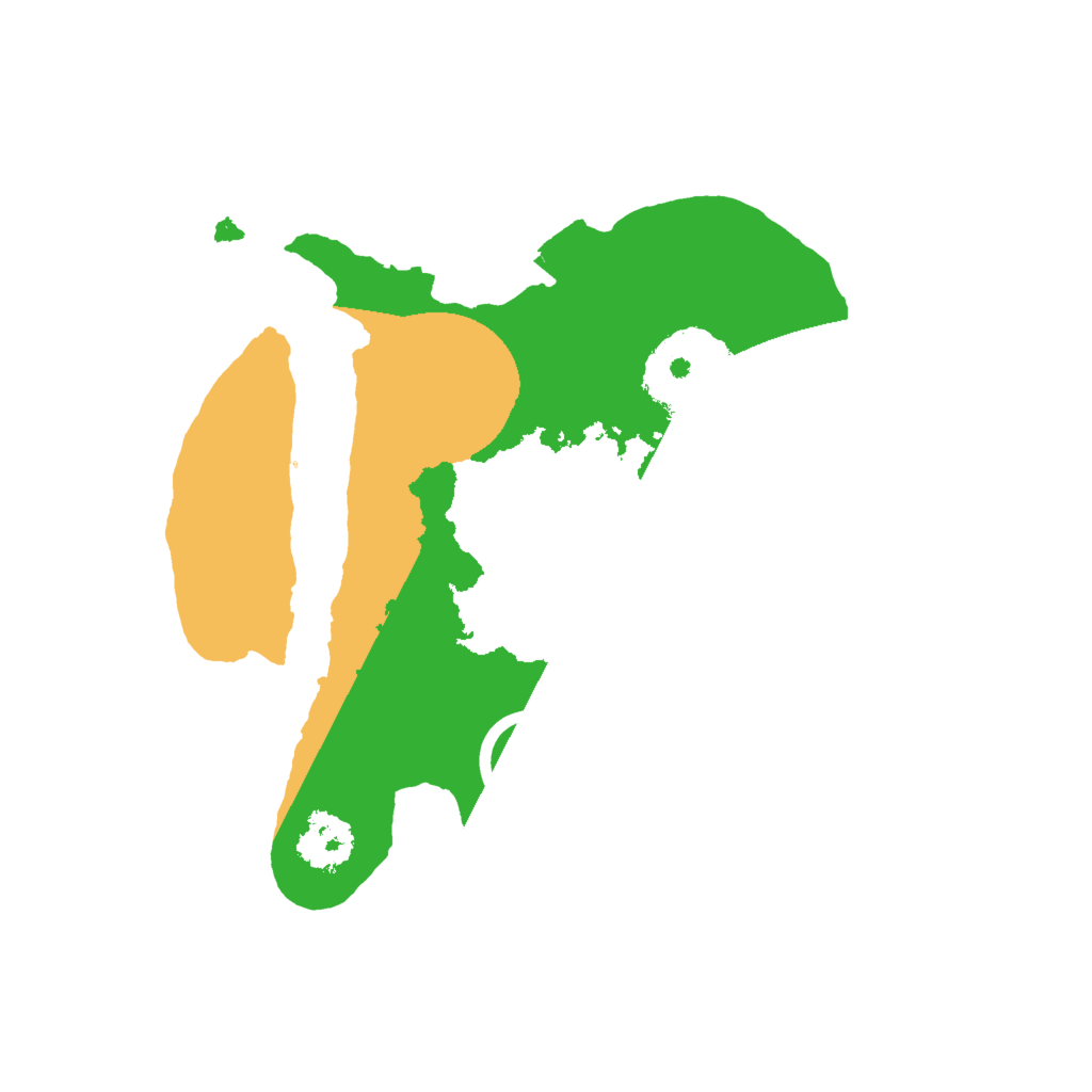 Biome Rust Map: Procedural Map, Size: 2000, Seed: 196464913