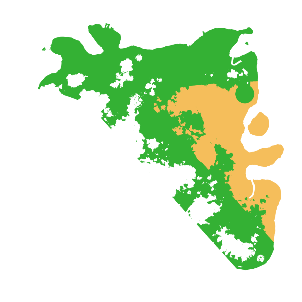 Biome Rust Map: Procedural Map, Size: 4250, Seed: 1358476093