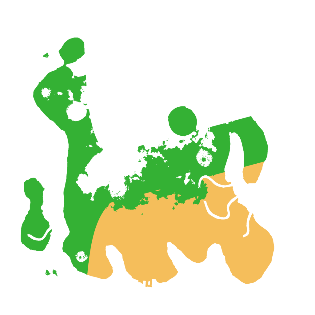 Biome Rust Map: Procedural Map, Size: 3000, Seed: 746254438