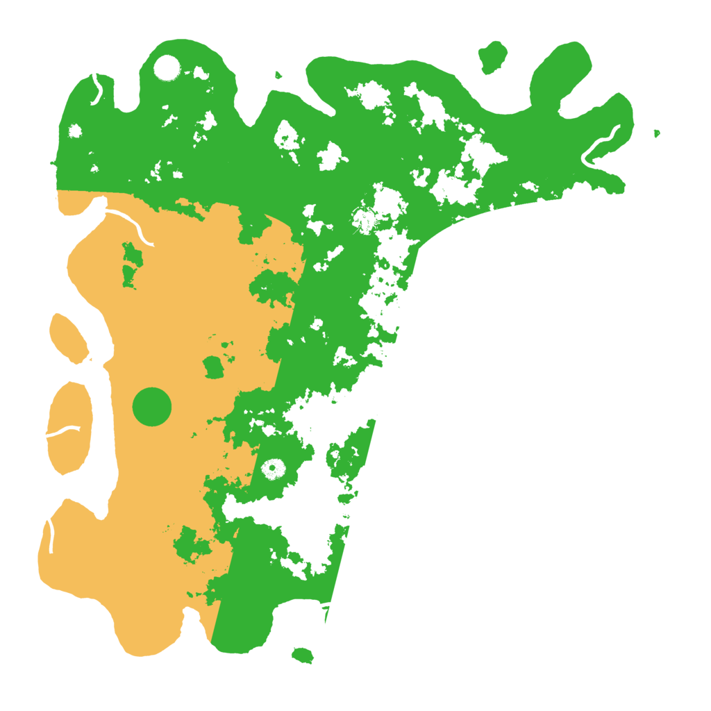Biome Rust Map: Procedural Map, Size: 4800, Seed: 33952