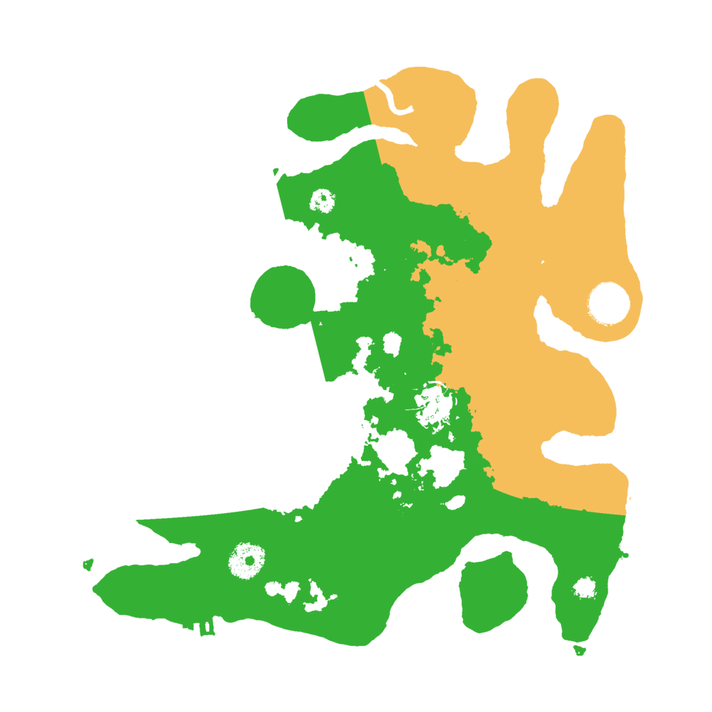 Biome Rust Map: Procedural Map, Size: 3000, Seed: 2781069