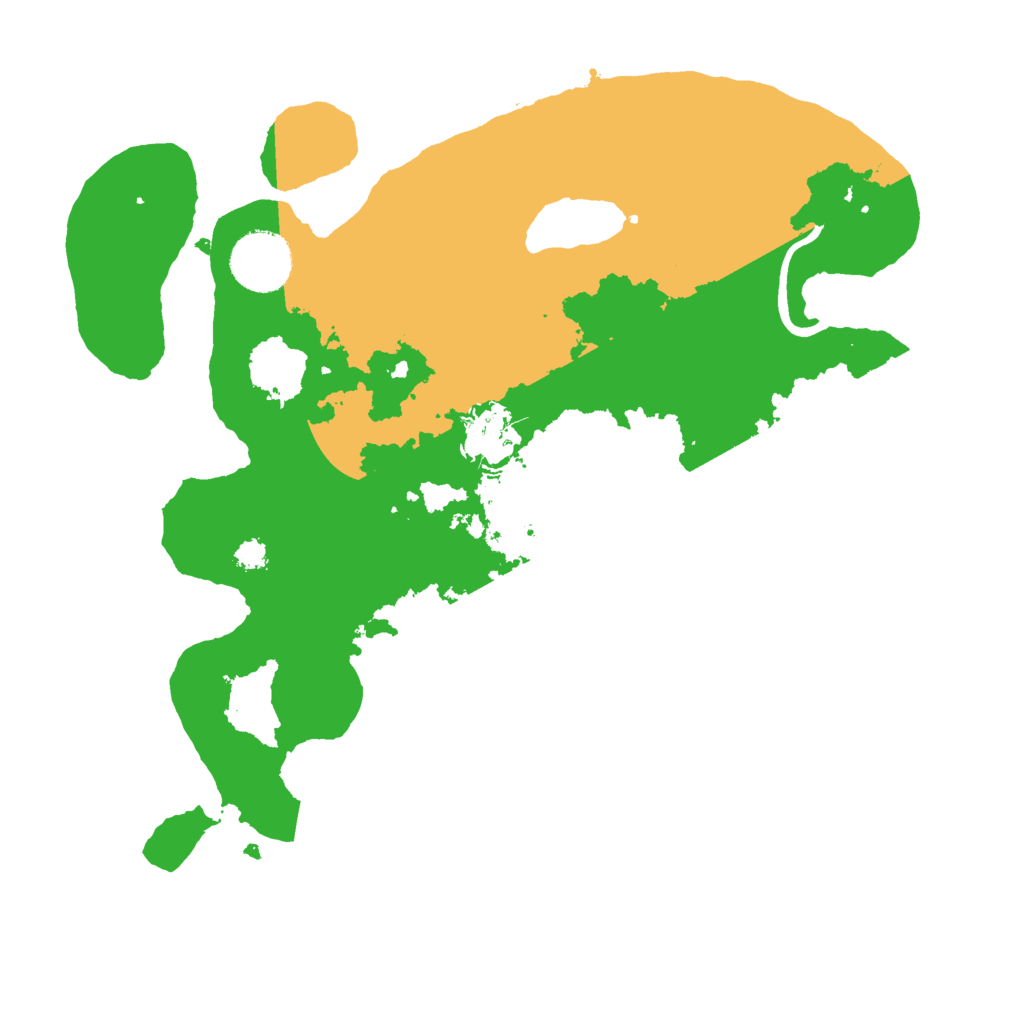 Biome Rust Map: Procedural Map, Size: 3000, Seed: 30951