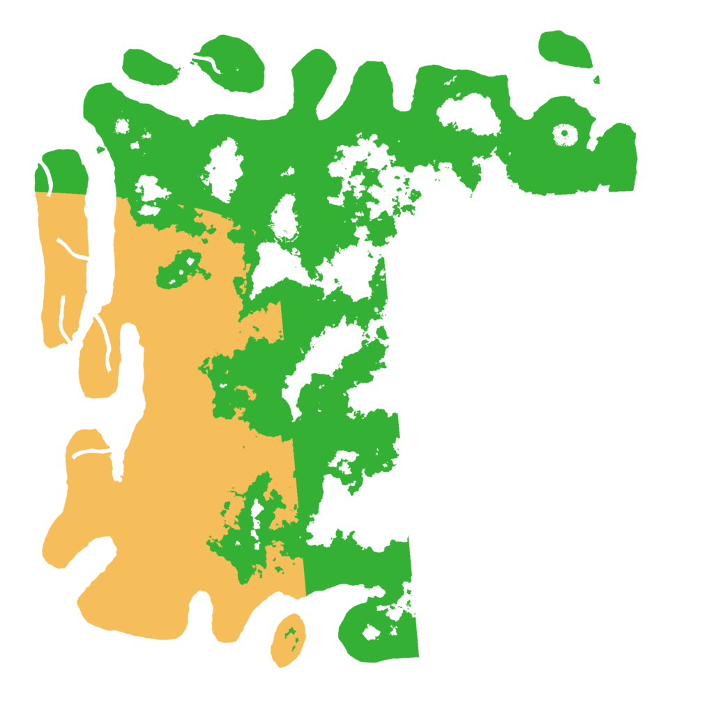 Biome Rust Map: Procedural Map, Size: 4500, Seed: 2043546697