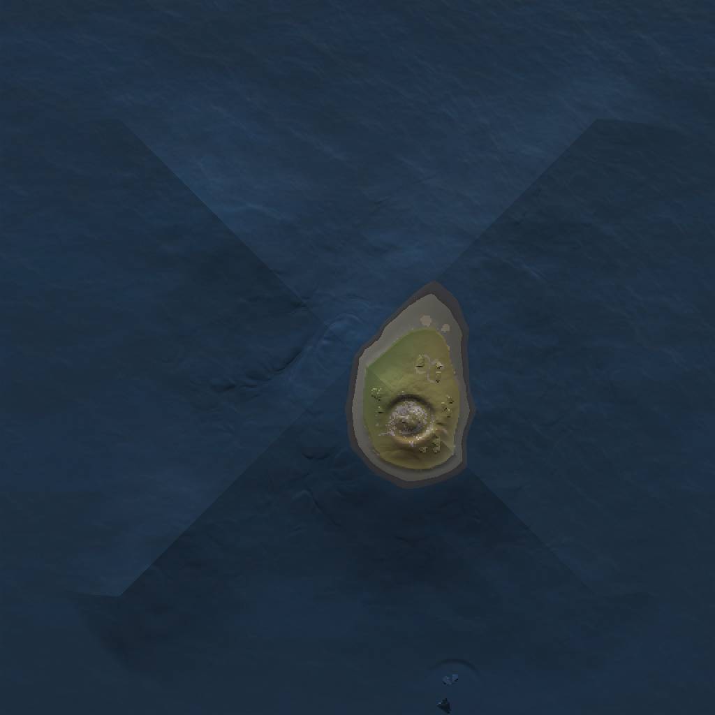 Rust Map: Procedural Map, Size: 1000, Seed: 196464913, 3 Monuments