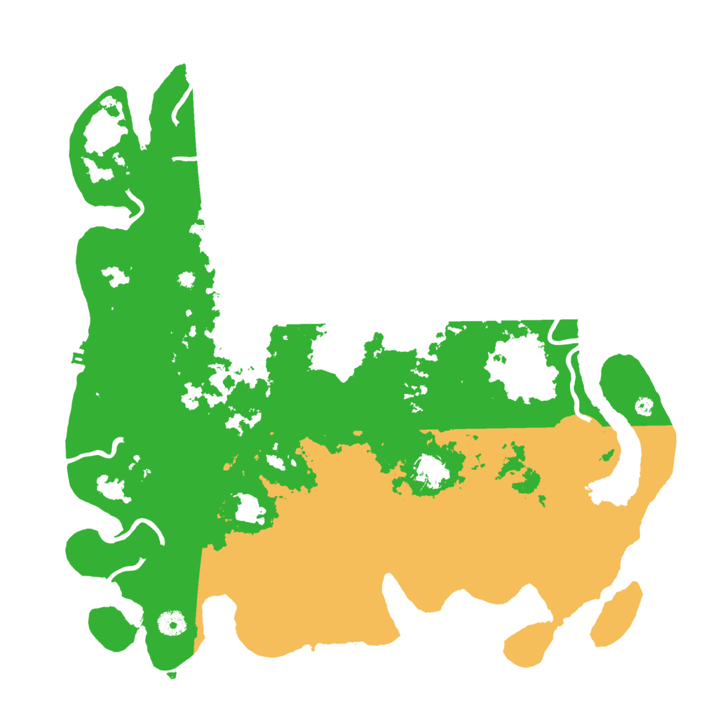 Biome Rust Map: Procedural Map, Size: 4000, Seed: 19920706