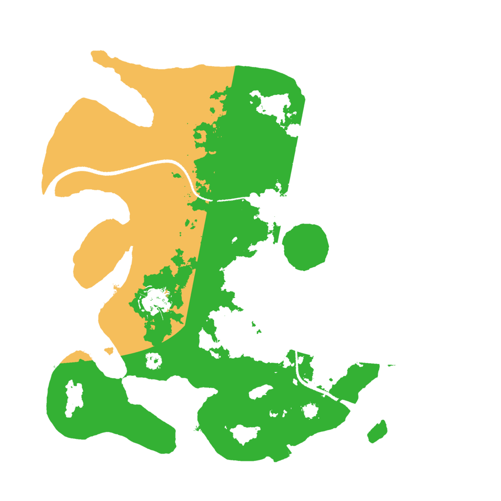 Biome Rust Map: Procedural Map, Size: 3000, Seed: 30634