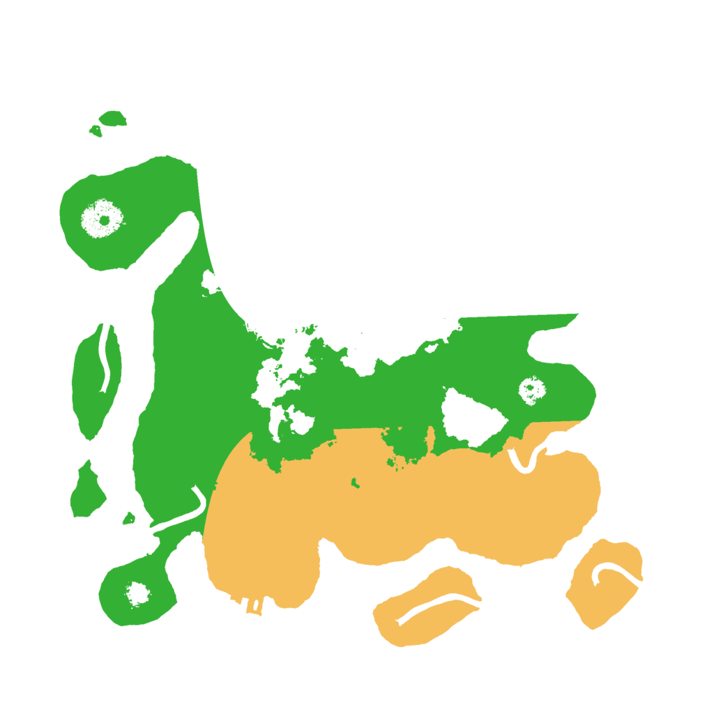 Biome Rust Map: Procedural Map, Size: 2800, Seed: 61002948